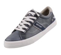 Baskets Mustang Hommes bleu - Textile - Lacets 41