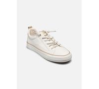 MUSTANG Baskets basses cappuccino / blanc, Taille 42