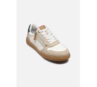 MUSTANG Homme 4204-301 Chaussures Basses à Lacets, Beige Ivoire, 42 EU
