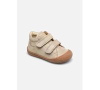 Baskets montantes enfant filles Naturino COCOON VL SUEDE GLITTER Doré 20