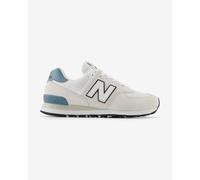 Baskets New Balance 574 blanc crème bleu clair - 42