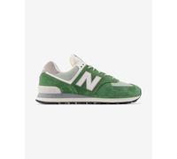 Baskets New Balance 574 vert gris blanc - 45.5