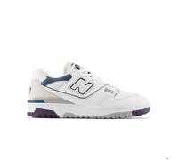 Baskets - NEW BALANCE - BB550WCB - Cuir - Blanc - Vert - Femme 40
