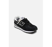 Chaussures New Balance 574 Core Hook & Loop noir gris enfant - 32