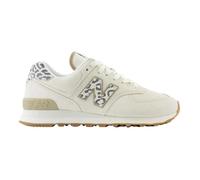 Baskets New Balance - WL574 Blanc - Talon plat - Cuir - Bout rond 37