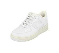 Baskets Nike Air Force 1 Crater GS en cuir gris - Lacets plats 37,5