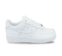 Nike Baskets Air Force 1 Low GS – Cuir, Lacets, Technologie Nike Air – Blanc 40