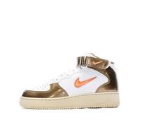 Baskets Nike AIR FORCE 1 MID QS DH5623-100 - Homme - Or Blanc - 45 EU