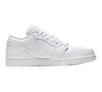 Baskets Nike Air Jordan 1 Low - NIKE - Blanc - Homme - Adulte - Plat - Lacets - Cuir 42,5