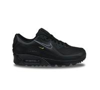 Baskets Nike Air Max 90 Multi-Swoosh Noir - Cuir - Adulte - Lacets 45,5