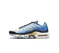 BASKETS NIKE AIR MAX PLUS BLANCHES ET BLEUES 37,5