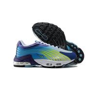 Baskets Nike Air Max TN Plus Homme Chaussures Entraînement de Sport Bleu Vert 37