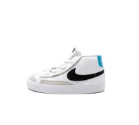 Baskets - Nike - Blazer Mid '77 - Cuir - Blanc - Enfant Garçon 19,5