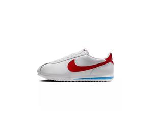 Baskets Nike Cortez Classic Leather - Blanc, Rouge, Bleu.