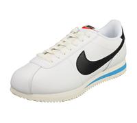Baskets - Nike - CORTEZ - Femme - Blanc Noir - Cuir - Lacets - 41 EU 39