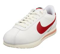 Baskets - Nike - CORTEZ - Femme - Cuir - Lacets - Blanc Rouge 40