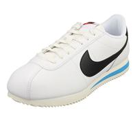 Baskets - Nike - CORTEZ - Homme - Blanc Noir - Cuir - Lacets - 47 EU 45