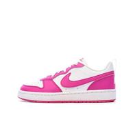 Baskets - NIKE - Court Borough - Blanc/Rose - Lacets - Doublure chaude 38