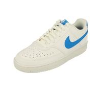 Baskets Nike Court Vision Lo NN pour hommes - Blanc - Lacets - Synthétique 45