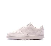Basket - Nike - COURT VISION LOW - Cuir - Lacets - Plat 40
