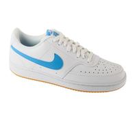 Baskets - NIKE - Court Vision Low - Cuir synthétique - Blanc - Plat 45