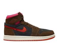 Baskets Nike Femme Air Jordan 1 Zm Air Cmft 2 - Marron - Lacets - Plat - Cuir 36
