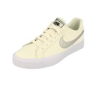 Baskets Nike Femme Court Royale Ac Ao2810 - Blanc - Lacets - Plat - Synthétique 38,5