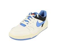 Baskets Nike Full Force Lo pour Hommes - Blanc/Bleu - Fermeture à lacets - Dessus synthétique 44,5