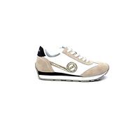 NO NAME Baskets City Run Jogger Blanc Homme Cuir Lacets Plat 36