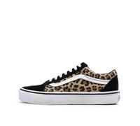 Baskets Noir/Léopard Femme Vans Old Skool Animalier 34 1/2