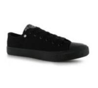Baskets Noires En Toile Dunlop Pour Homme 45
