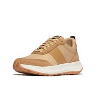 Baskets nylon et daim femme FitFlop F-Mode Flow Beige 38