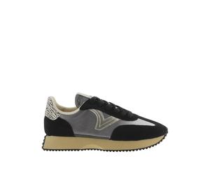 Baskets nylon et mÃ©tal femme Victoria Cosmos Noir 36