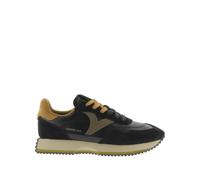 Baskets nylon mÃ©tal et daim Victoria Cosmos Noir 37
