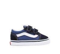 Vans Baskets Old Skool V Enfants Bleu Taille EU 17