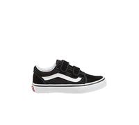 Chaussures Vans Old Skool V noir pur blanc garçon - 34