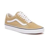 Baskets Old Skool VANS - Homme - Beige - Cuir et textile entrelacé 36