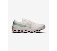On Running Cloudmonster Chaussures pour femme Blanc/vert et rouge Amorti CloudTec®, Blanc avec détails en vert menthe et rouge, 41 EU