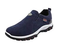 Baskets orthopédiques à enfiler pour homme - Soutien de la voûte plantaire - Mousse à mémoire de forme - Respirantes et légères - Antidérapantes - Chaussures de course à pied et de marche - Chaussures