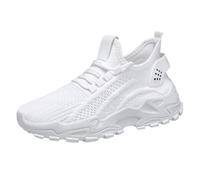Baskets orthopédiques à lacets pour femme - Soutien de la voûte plantaire - Antidérapantes - Maille respirante - Chaussures de course sur route légères et confortables - Pour le sport, le tennis, le