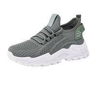 Baskets orthopédiques à lacets pour femme - Soutien de la voûte plantaire - Antidérapantes - Maille respirante - Chaussures de course sur route légères et confortables - Pour le sport, le tennis, le