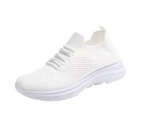 Baskets orthopédiques avec soutien de la voûte plantaire pour femme - Légères et respirantes - En maille - Antidérapantes - Semelle épaisse - Mousse à mémoire de forme - Pour la gym, le tennis, le