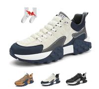 Baskets orthopédiques confortables for hommes 2024, chaussures orthopédiques for hommes, chaussures de sport douces, respirantes, antidérapantes et imperméables, chaussures de marche décontractées à p