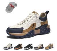 Baskets orthopédiques confortables for hommes 2025, chaussures orthopédiques légères, respirantes, antidérapantes et imperméables for hommes, baskets de tennis de marche orthopédiques à enfiler larges