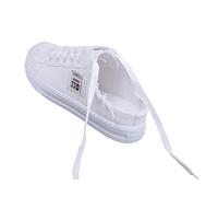 Baskets orthopédiques Confortables pour Femme - Chaussures en Toile Blanche Jogging Baskets Ouvertes à l'arrière Chaussures de Loisirs OrthopéDiques De Course Fitness Gym Outdoor