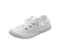 Baskets orthopédiques Confortables pour Femme - Chaussures en Toile Blanche Jogging Baskets Ouvertes à l'arrière Chaussures de Loisirs OrthopéDiques De Course Fitness Gym Outdoor