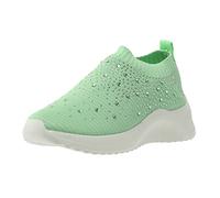 Baskets orthopédiques extra larges pour homme et femme - En mousse à mémoire de forme - Avec soutien de la voûte plantaire - Baskets montantes pour le sport et la course à pied - Légères et