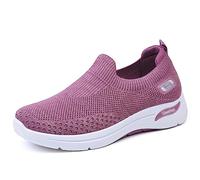 Baskets orthopédiques for femmes Soutien de la voûte plantaire Fasciite plantaire Chaussures de marche thérapeutiques Respirantes Chaussures de sport décontractées for femmes ( Color : Purple , Size :