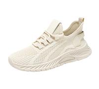 Baskets orthopédiques pour femme - Coupe large - Baskets compensées en maille respirante - Chaussures d'entraînement décontractées à tige basse - Chaussures de course légères et antidérapantes