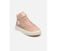 Baskets Palladium ACE KIDS LO CUFF pour 28 Rose